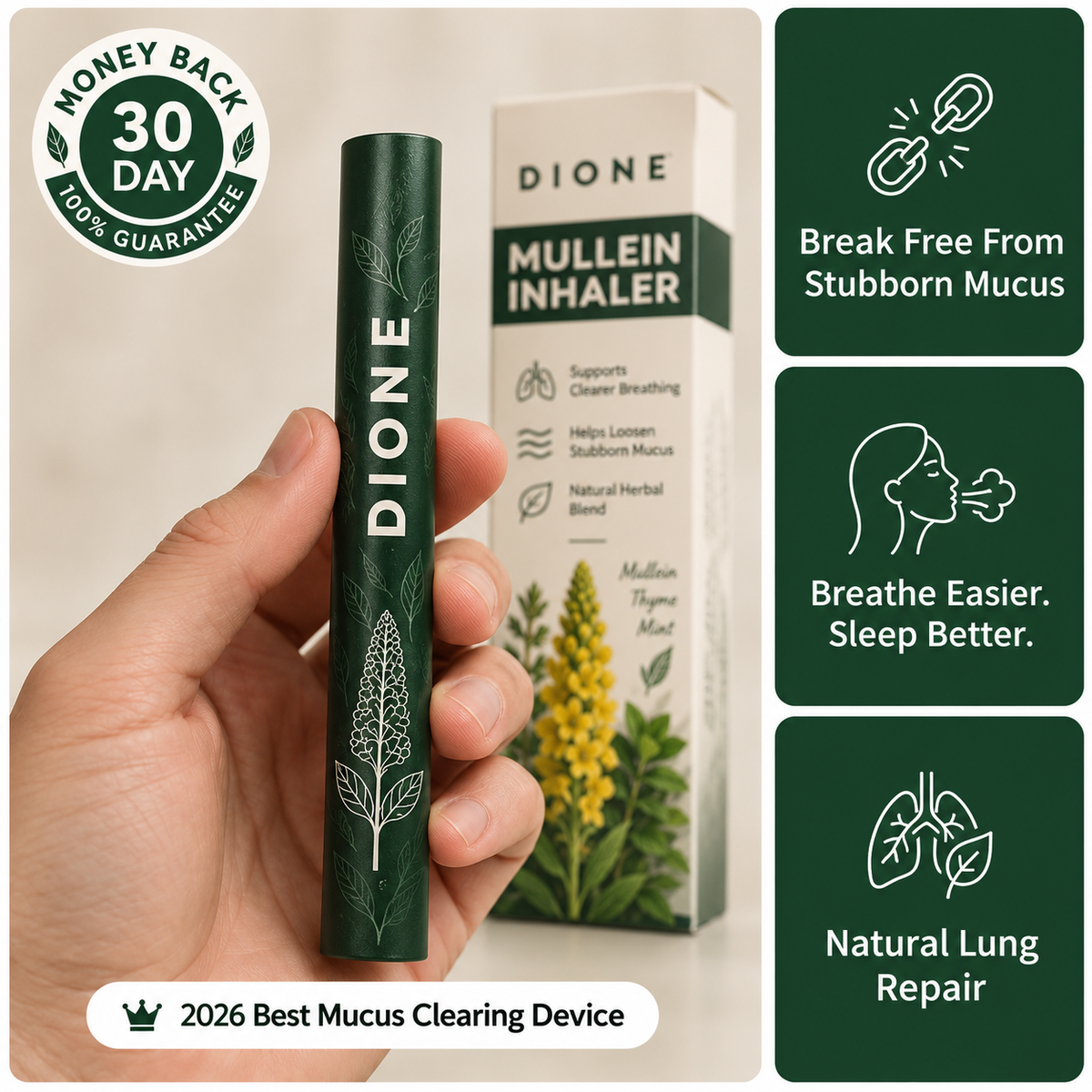 Herbal Mullein Inhaler