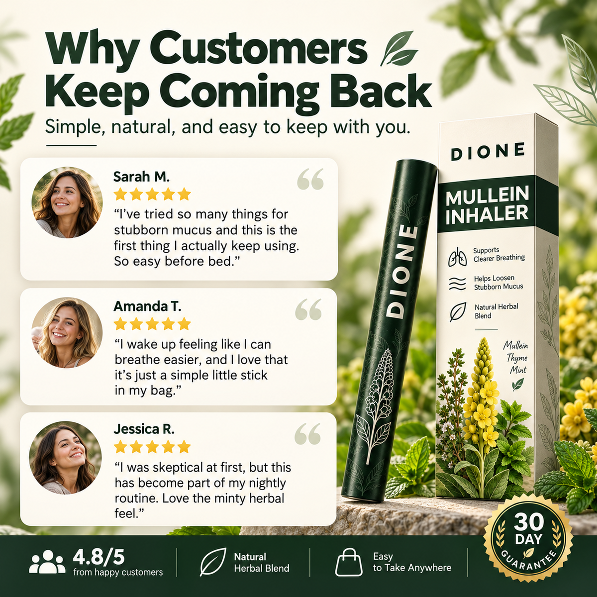 Herbal Mullein Inhaler