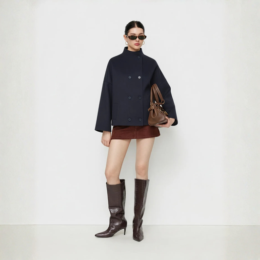 Cropped Pea Coat